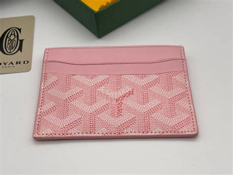 goyard cardholder rosa|Goyard Card Holder .